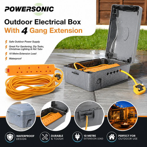 Outdoor weatherproof extension - weatherproof,