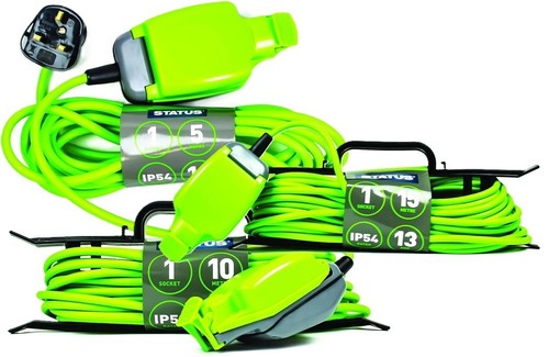 Outdoor extension lead ip54 - outdoor,