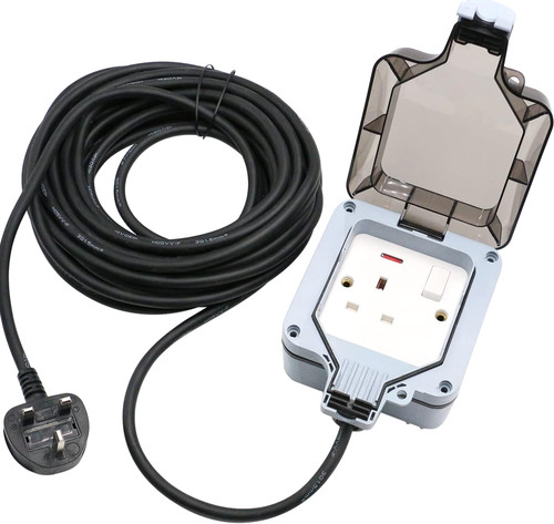 Long outdoor extension lead - outdoor,