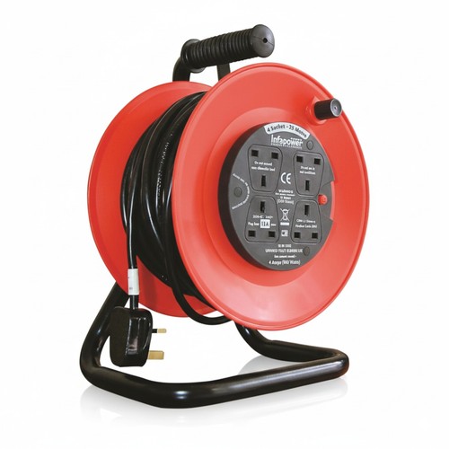 Extension lead reel way 25m - lead,