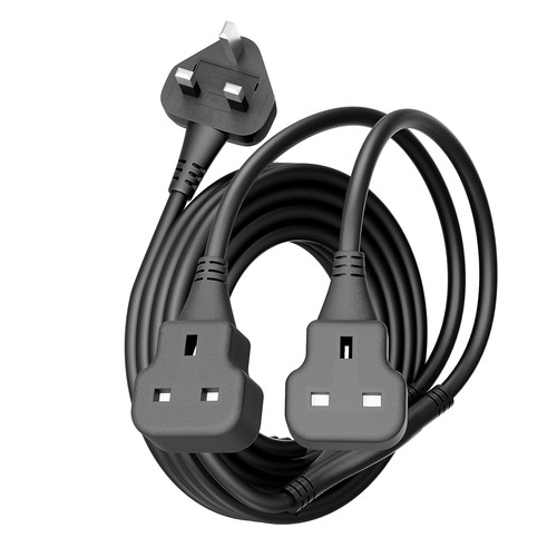 Double socket extension lead - extension,