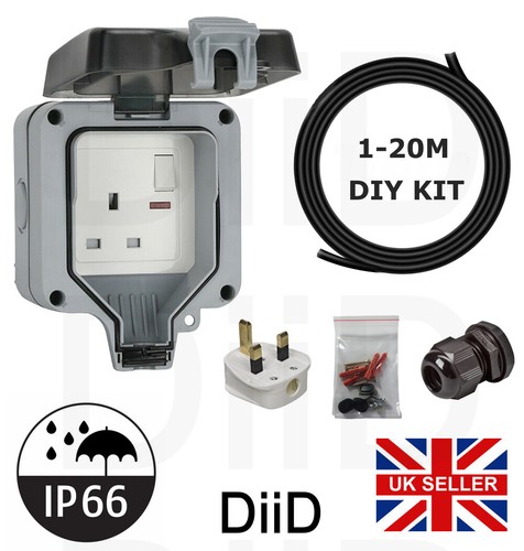 Exterior single plug - exterior,