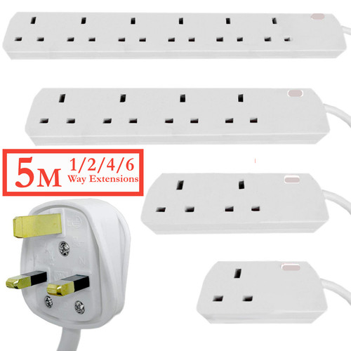 Extension lead cable - 5m,