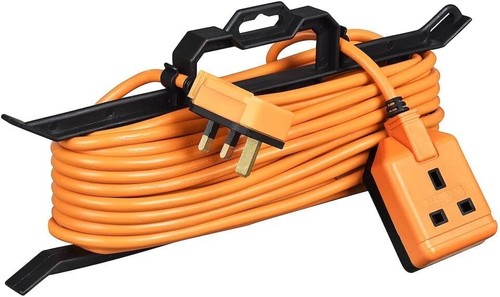 Orange extension lead - orange, with